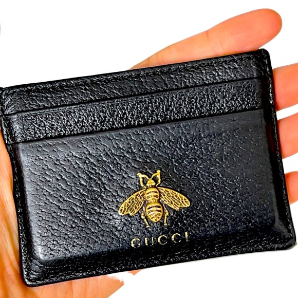 Gucci Other - Gucci. Animalier leather card case.